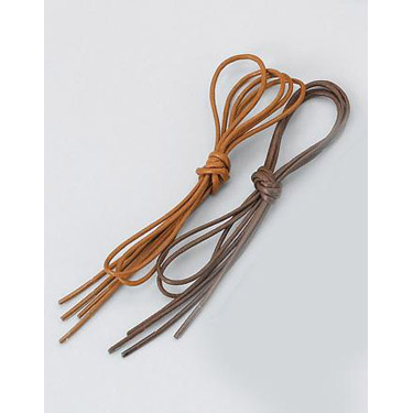 シューレース 丸ヒモ（ロー引き） 黒 クラブヴィンテージ・コンフォート