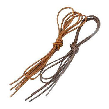 シューレース 丸ヒモ（ロー引き） 茶色 クラブヴィンテージ・コンフォート