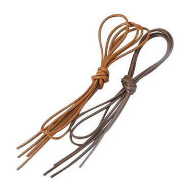 シューレース 丸ヒモ（ロー引き） 黒 クラブヴィンテージ・コンフォート