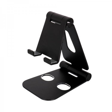 スマートフォン アルミスタンド ブラック