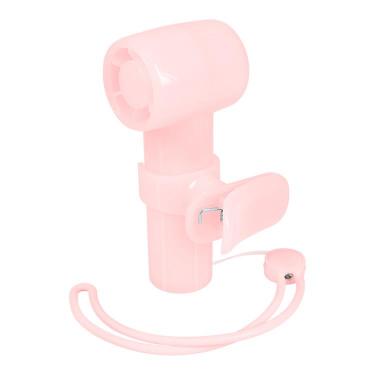 日傘クリップ付き 小型ジェットファン ピンク 扇風機