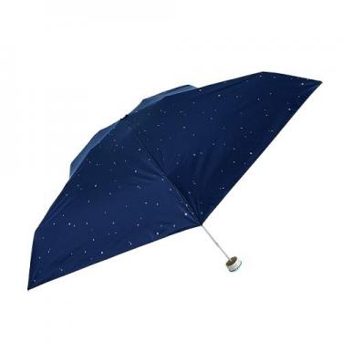 折りたたみ傘 晴雨兼用 オールウェザーデザイン キラキラグリッター
