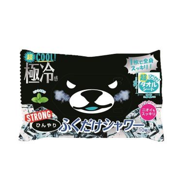 ひんやりふくだけシャワー ストロング レベルMAX ミントの香り