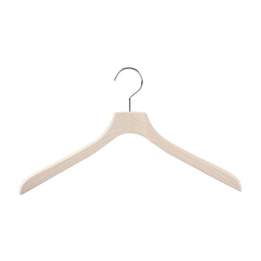 メンズシャツハンガー2本 WRー02 ナチュラル ワードローブ