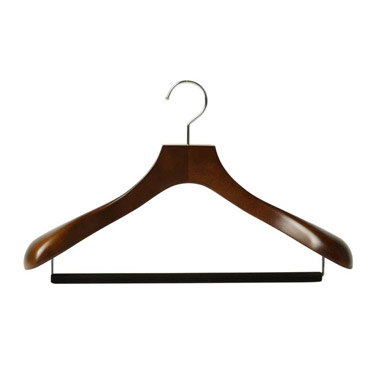 メンズジャケットハンガー WRー06 ダークブラウン ワードローブ
