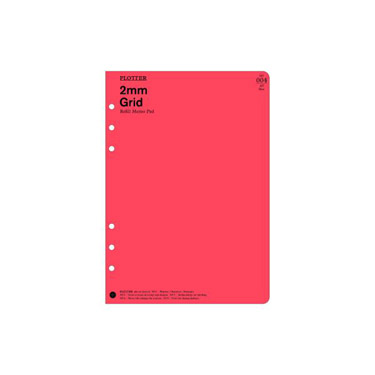 リフィルメモパッド 2mm方眼メモ A5