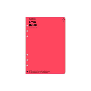 リフィルメモパッド 6mm横罫メモ A5