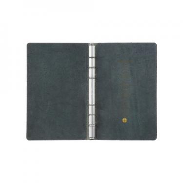 レザーバインダー プエブロ バイブル ネイビー