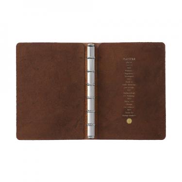 レザーバインダー プエブロ ミニ6 ブラウン