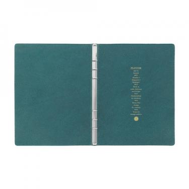 システム手帳 バインダー A5 PLOTTER リスシオ ブルー