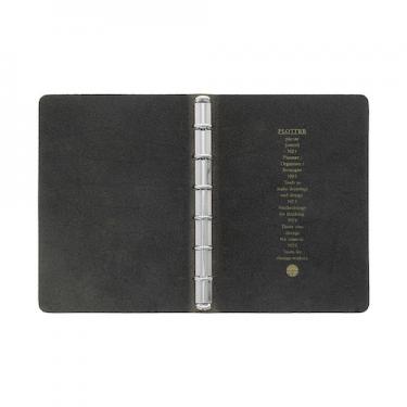 レザーバインダー リスシオ ミニ6 ブラック