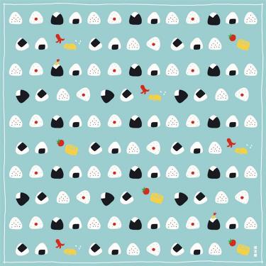 小布 50×50cm おむすびならべ
