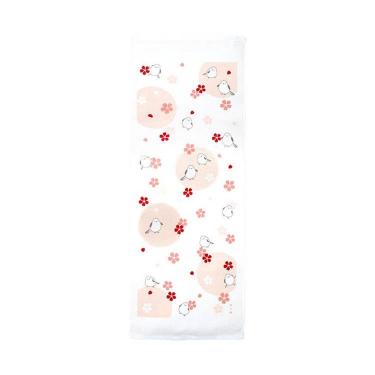 湯けむりたおる 34×90cm 桜シマエナガ