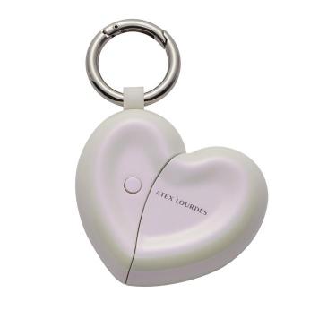 フェイスケア ハートチャーム オーロラホワイト AX-NB514wh