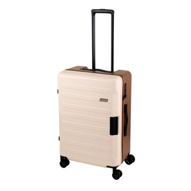 中型キャリーケース 容量68L 高さ61cm ファスナーキャリーケース モカ【ロフト限定】