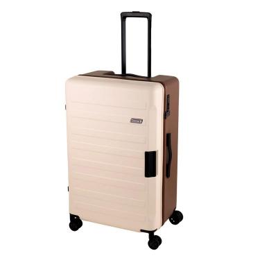 大型スーツケース 容量95L 高さ69cm ファスナーキャリーケース モカ【ロフト限定】