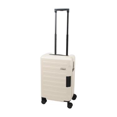 小型キャリーケース 容量38L 高さ55cm ファスナーキャリーケース ホワイト【ロフト限定】