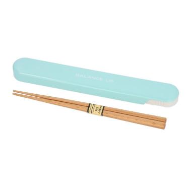 箸・箸箱セット 各18cm ブルー バランスアップ お弁当箱【ロフト限定】