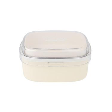 2WAY2段ランチボックス 上270/下380ml ブルー お弁当箱 【ロフト