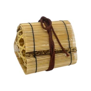 白竹おむすび篭 スダレ付