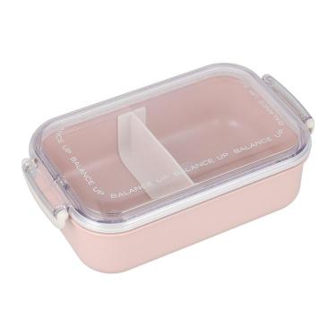 タイトランチボックス 650ml ピンクベージュ バランスアップ お弁当箱【ロフト限定】