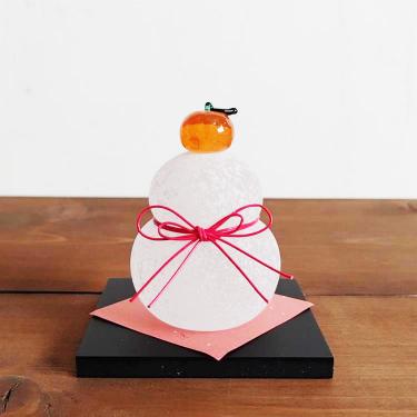 極楽寺がらす工房　鏡餅　中