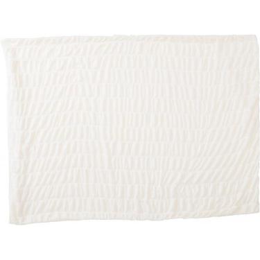 シャーリング枕カバー 70×50cm アイボリー