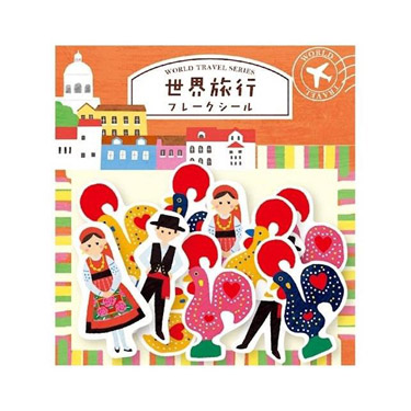 フレークシール ポルトガル 世界旅行シリーズ【ロフト限定】