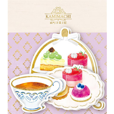Amazon.co.jp: 紙町洋菓子館 ダイカットレターセット 4種