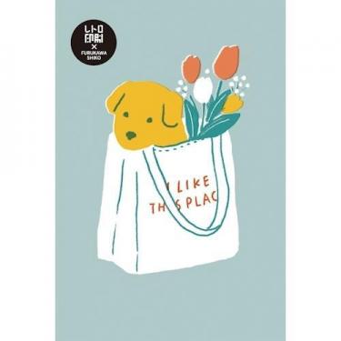 ポストカード レトロ印刷 トートドッグ