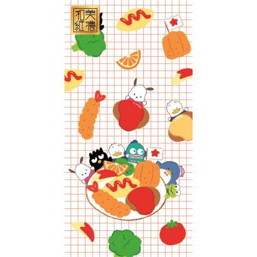 のし袋 はぴだんぶい レトロフード はぴだんぶい レトロフード2 3枚入り【ロフト限定】