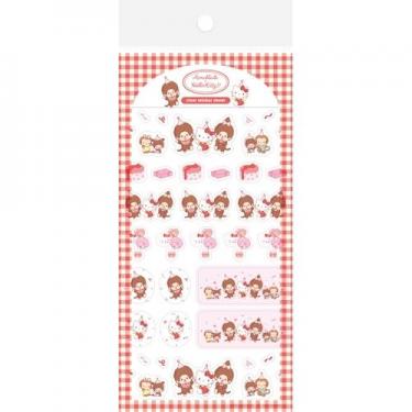 モンチッチ×ハローキティ50周年 シール パーティーA