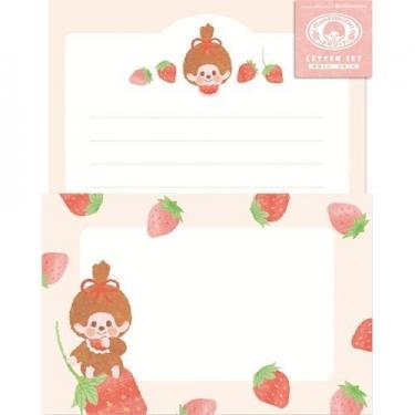 レターセット モンチッチ いちご