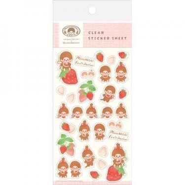 シールシート モンチッチ いちご