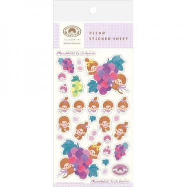 シールシート モンチッチ ぶどう