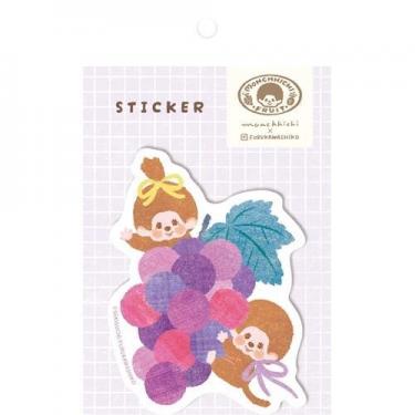 ステッカー モンチッチ ぶどう