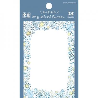 マイニチ付箋 わたしびより 小鳥とお花