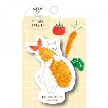 ステッカー トコロコムギ ピクニック