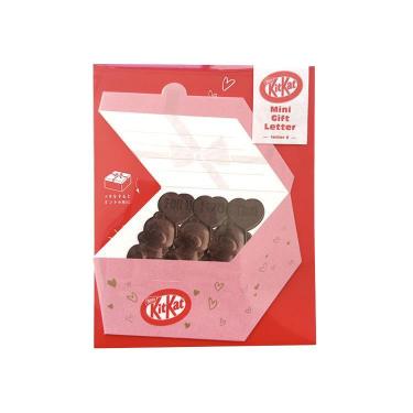 ミニギフトレター キットカット ハートフルベアー ピンク【ロフト限定】
