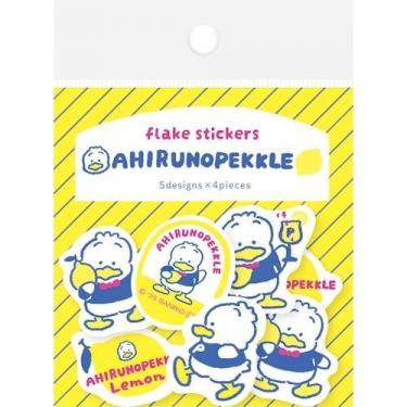 和紙フレークステッカー フルーツマーケット あひるのペックル