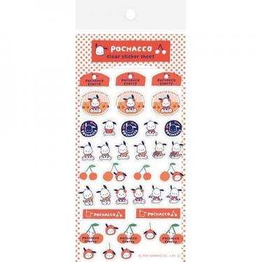 クリアステッカーシート フルーツマーケット ポチャッコ