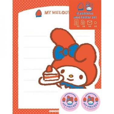 ダイカットミニレターセット フルーツマーケット マイメロディ