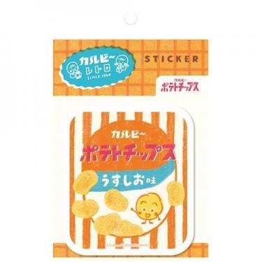 ステッカー カルビーレトロ ポテトチップスB
