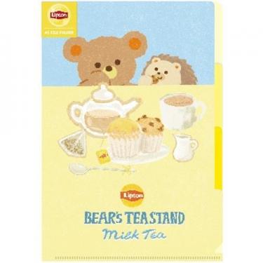 クリアファイル リプトン ミルクティー