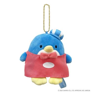 ぬいぐるみキーホルダー はぴだんぶい アイスクリームショップ タキシードサム