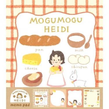 メモパッド アルプスの少女ハイジ もぐもぐハイジ