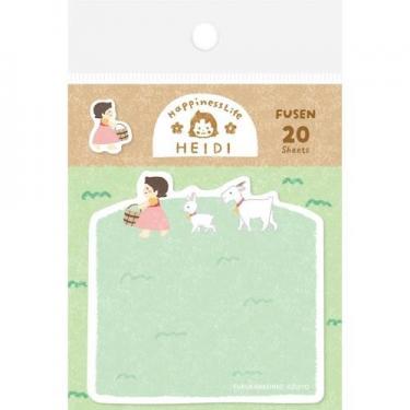 型抜き付箋 アルプスの少女ハイジ とことこハイジ