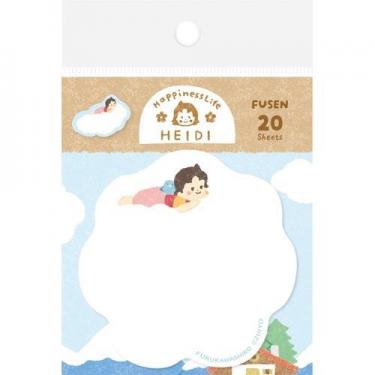 型抜き付箋 アルプスの少女ハイジ ぷかぷかハイジ