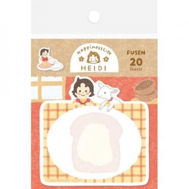 型抜き付箋 アルプスの少女ハイジ もぐもぐハイジ