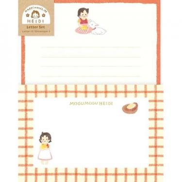 レターセット アルプスの少女ハイジ もぐもぐハイジ